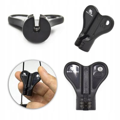Bike Hand YC-1R-1 - Wielcentreersleutel - 3,2mm - Staal en Kunststof - Zwart