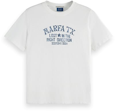 Scotch & Soda Regular Fit Graphic T-Shirt