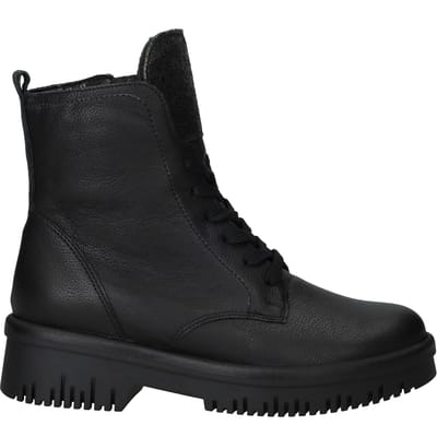 Waldlaufer Alea Veterboots - Dames - Zwart - Maat:38