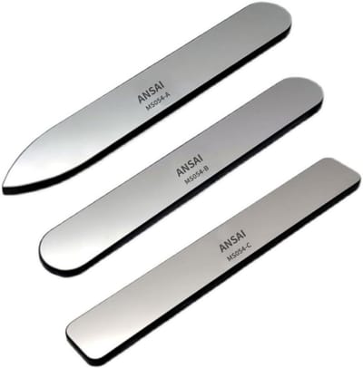 Slijp Gereedschap - Polijst Bestanden - Modelbouw Hobby - Fijne Korrel - 3 Stuks
