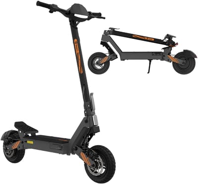 Yadea G10 Elektrische Step - 800W Krachtige Motor - 48V 15.6Ah - 10" Off-road Tubeless Banden - Dubbele Schijfremmen - E-step met Richtingaanwijzers & Led-verlichting - Bereik tot 50 km