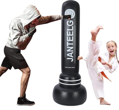 Bokszak voor kinderen - Vrijstaande 180 cm bokstrainer voor karate, taekwondo en MMA