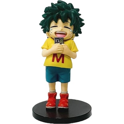 Boku no Hero Academia Anime Figuur Kindertijd Midoriya Izuku Actiefiguur Schattige Bakugo Katsuki Figuurtje PVC Verzamelspeelgoed Cadeau