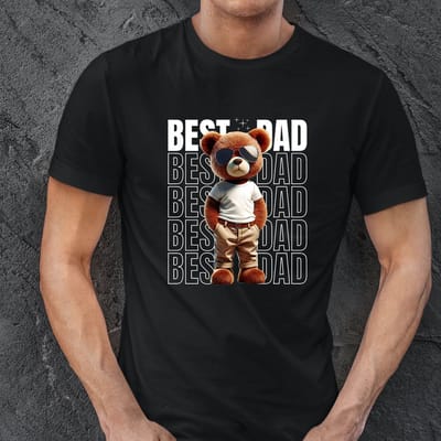 Heren Shirt- Best Dad ever- Vaderdag-verjaardag. Vaderdag cadeau- verjaardag kado.Maat S