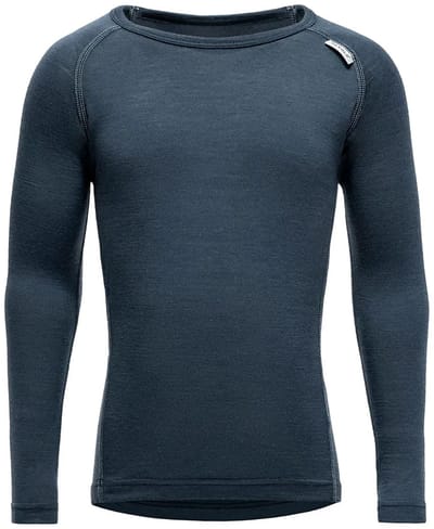 Devold Of Norway Breeze Merino T-shirt Met Lange Mouwen Blauw 6 Years Jongen