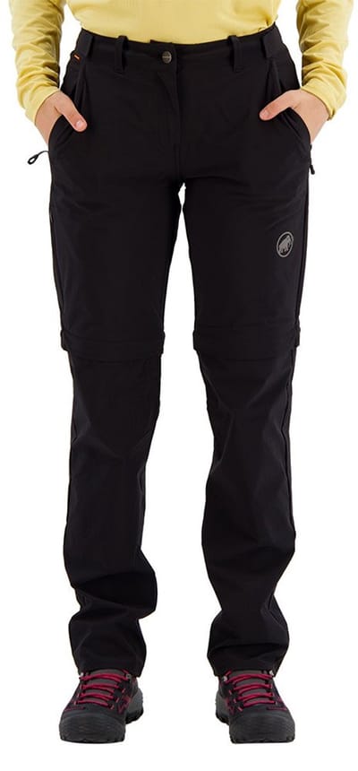 Mammut Runbold Zip Off Broek Zwart 44 / Long Vrouw