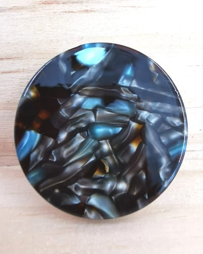 - Magneet - broche - elegant - acrylplaat, Multi kleur - voor omslagdoek, sjaal en vest en als broche te sluiten zonder gaatjes te veroorzaken.