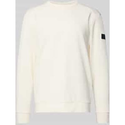 Tom Tailor - Shirt met lange mouwen en wafelstructuur - Maat XXL - Gardenia White