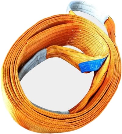Hijsband plat doek - Hijsbanden aanhanger - Goederen tillen - Uit één stuk gebreid - 3t 2M - Niet gespecificeerd