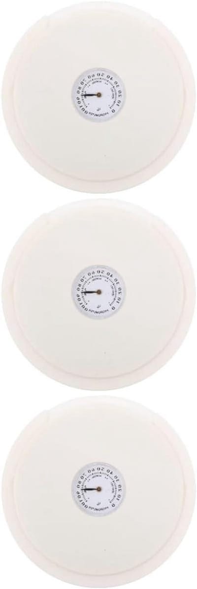 Gitaar Luchtbevochtiger - Hygrometer Set - Instrument Onderhoud - Nauwkeurige Indicatie - 3 Stuks - Wit