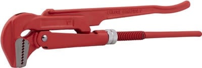 Pijptang 1" rood 90 graden - TOPGEAR