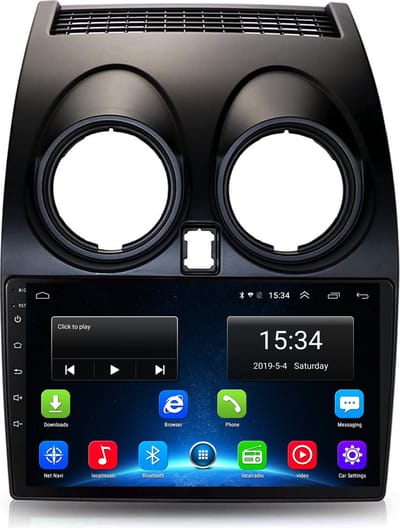 Navigatie radio Nissan Qashqai 2007-2013, Android OS, 9 inch scherm, GPS, Wifi, Mirror lin