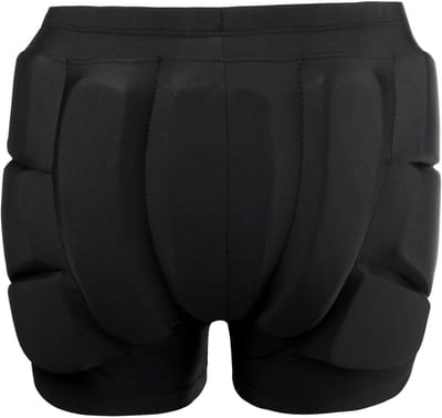 Kinderen Gewatteerde Shorts - Beschermende Pads - Sport Bescherming - 3D Verdikte Pads - XL - Zwart