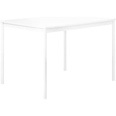 Muuto - Base tafel - wit laminaat - wit - gelakte kanten - S