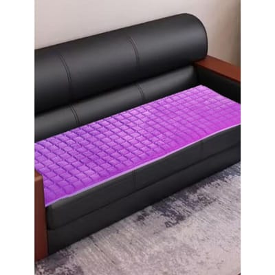 Vier seizoenen universeel pluche leren bankkussen kantoorkussen kristal fluwelen zitkussen eenvoudig effen kleur antislip kussen 50*50cm