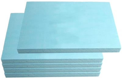 Blauwe Schuimblokken - Doe-het-zelf Basis - Modelbouw Scènes - Hoge Dichtheid - 30x40x1cm - Blauw