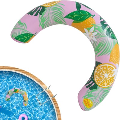 Zwemband Volwassenen - Opblaasbare Boei - Water Plezier - Ergonomisch Comfort - 75 x 50 cm - Roze