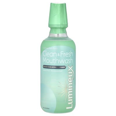 Lumineux Oral Essentials, Gecertificeerd Niet-Toxisch Schone & Frisse Mondspoeling, Munt, 16 fl oz (473 ml)