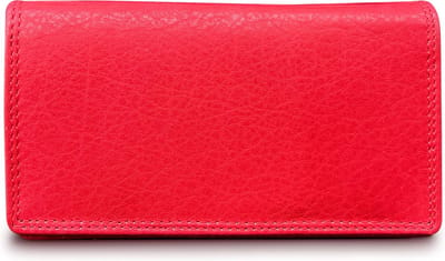 THL Design - Portemonnee Dames - Harmonica overslag model - Nappa Leer Rood