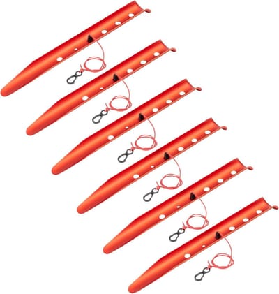 Snow and Sand Tent Pegs - Herring Style - 31 cm Length (6 Pieces)