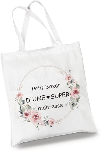 Dailygoods- Leraar Tote Bag - Cadeau - School - Einde Jaar - Dames - Ruime Inhoud - Leraren Tas