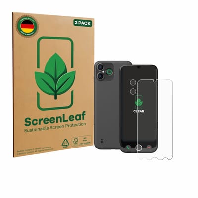 2 Stuks Screenprotector voor Doro Aurora A30 (Voor+Camera) - Hoogwaardige Beschermfolie transparant