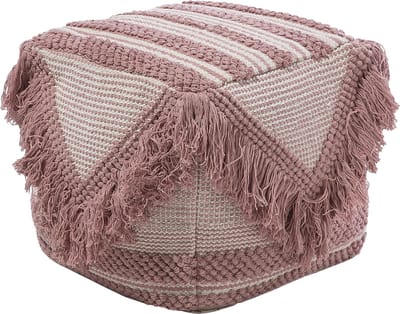 KOCHI - Poef - Roze - 40 cm - Polyester