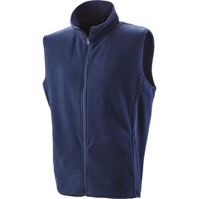 Result Micro fleece gilet R116X - Navy - M