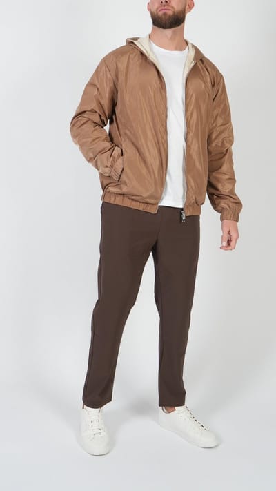 BASKO - JAS MET CAPUCHON - TAUPE - MAAT S