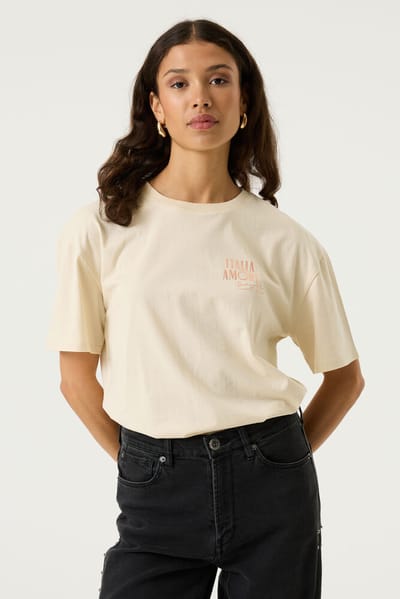 Garcia T-shirt T Shirt S260006 4294 Whitecap Dames Maat - XS