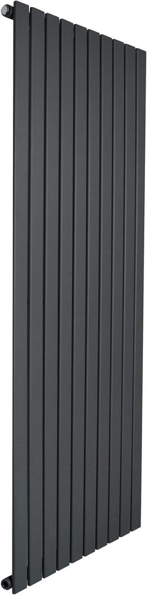 Design radiator plat - Paneel verwarming - Ruimte verwarmen - Dubbel paneel - 1600 x 700 mm - Antracietgrijs