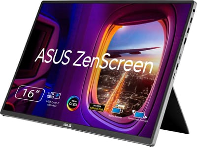 ASUS ZenScreen OLED MQ16FC - Portable USB-C Monitor - WUXGA 1920 x 1200 - 5ms - 60hz - 16 inch