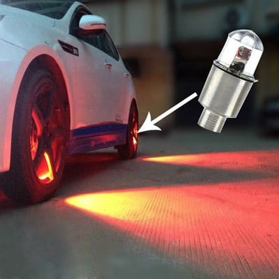 LED Ventieldopjes I Voor Auto, Motor, Fiets I WielLlicht I Spaakverlichting I Fietslamp Wiel I Fietsverlichting I Ventieldop Lamp I 2 Stuks I RGB 7 kleuren