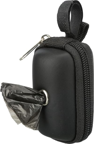 Famanu – Hondenzakdispensers - poepzakdispenser voor honden - wordt aan de lijn bevestigd - hondenzakdispenser - voor wandelen met hond - uitgaan met hond - wandelen (3 kleuren met een sac poubel)