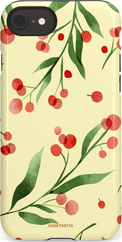 Casetastic Hoesje Geschikt voor Apple iPhone 7/8/SE - Stijlvolle Beschermende Duo-layer Case - Watermeloen