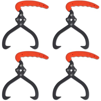 vidaXL - Boomtangen - 4 - st - met - PVC - handvat