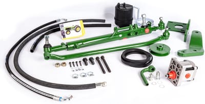 Stuurbekrachtiging Kit - Geschikt voor John Deere 3-Cilinder Tractoren - Complete Ombouwset