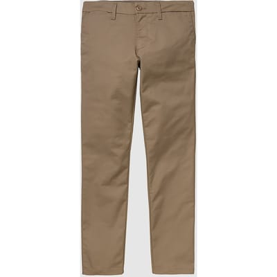 Carhartt WIP Sid Broek bruin