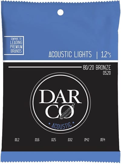 Darco (by Martin) D520 Bronze Snaren voor Akoestische Gitaar (12-54)
