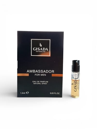 Gisada - Ambassador for Men - EDP 1.5ml Original Sample