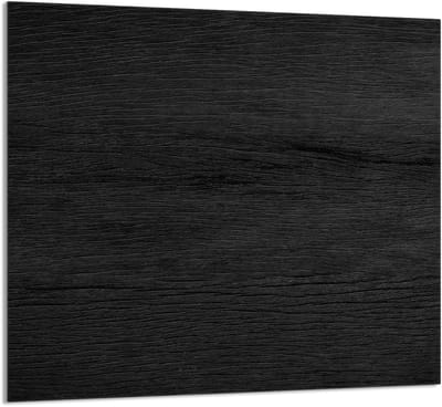 TMK ArtDeko - Serie Glasplaat - 65x60 cm - Zwart - Veilig - Stabiel