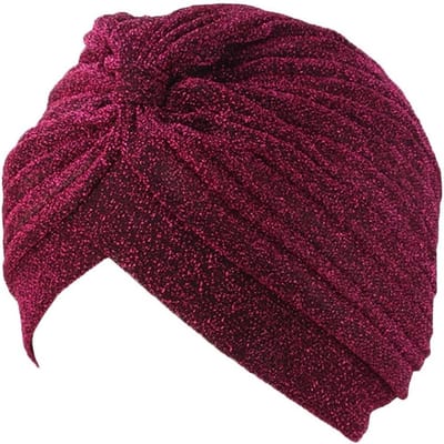 Elegante Turban Hoed voor Chemotherapie - Zachte Velours Haarwrap, Unisex Beanie voor Alopecia en Slaapcomfort, Elastische Hoofdbedekking