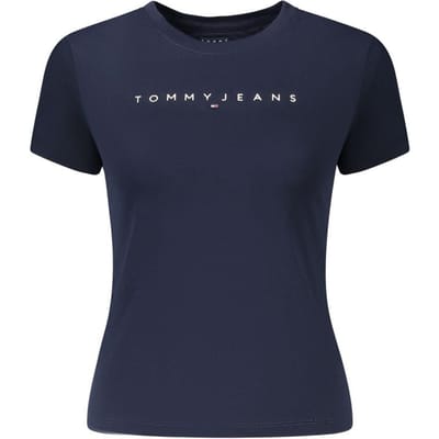 Tommy Hilfiger Tjw Slim Linear Tee Dark Night Navy Taglia: M | Maglie Sportivi Outlet | Donna | Nero
