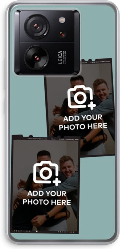 Gepersonaliseerd - Case Company® - Hoesje geschikt voor Xiaomi 13T Pro hoesje - Polaroid Zwart - Soft Cover Telefoonhoesje - Bescherming aan alle Kanten en Schermrand