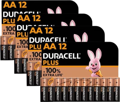 Duracell batterijen AA - alkaline batterijen - 1,5V, LR6 - 48 stuks