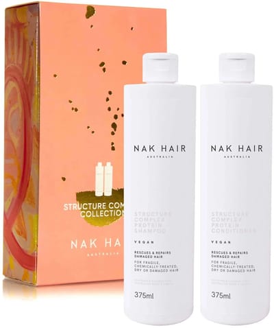 NAK Hair Structure Complex shampoo & Conditioner 375ml Duo
