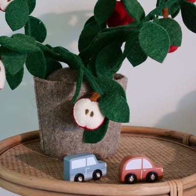 KidsDepot Plant Apple Vilt - Sierplant - Kunstplant - Kinderkamer of woonkamer