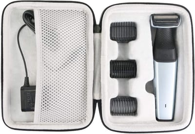 Duurzame Hard Carrying Case voor Bodygroom Accessoires en Onderdelen - Bescherming en Opslag voor Rughaarverwijdering