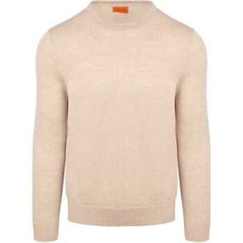 Suitable Merino Pullover Ecru - Maat XXL - Heren - Sweater