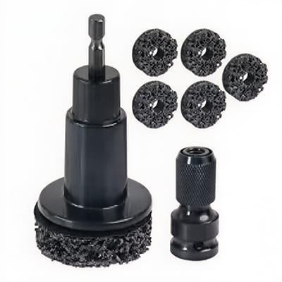 Professionele Wielnaaf Roestverwijderaar voor Auto’s– Sterke Slijp- en Polijsttool met Wielnaaf Grinder, Reinigingsborstel & Roestverwijder Set– deaal voor Het Verwijderen van Roest, Vuil, Remstof en Oxidatie op Velgen, Remschijven en Huboppervlakken